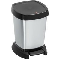 Rotho - Kosmetikeimer Paso silber metallic 6 l Kosmetikeimer von ROTHO