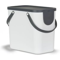 Rotho Mülltrennungssystem Albula 25 l 40 x 23,5 x 34 cm Recyclingbehälter Eimer von QFPLUS