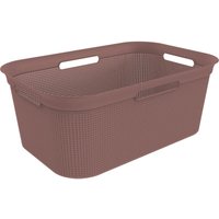 Wäschekorb Brisen, 41 l iron rot - Rotho von ROTHO