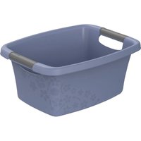 Wäschewanne Flowers 12 l Wäschekorb Wäschsammler - Rotho von ROTHO