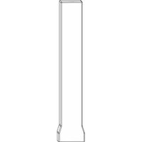 Nx Abdeckkappe Ecklager p Lasche pvc R01.1 natursilber - Roto von ROTO