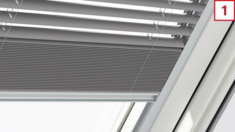 ROTO-Jalousette für Fenstergröße 094/118 oder 09/11 "Baureihe 6_H 1-J05 dunkelgrau" von ROTO