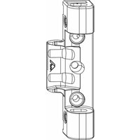 ROTO NX Axerlager T seitenverstellbar 12/20 Holz 9/13V 2 Bohrzapfen 7 mm silber von ROTO