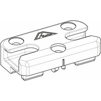 Roto - nt/nx SH-Schließstück mvs pvc 13V mit Boden kbe/kömmerling/trocal Zink von ROTO