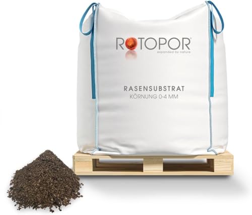 Rotopor Rasensubstrat Körnung 0-4 mm 1000 Liter BigBag von ROTOPOR