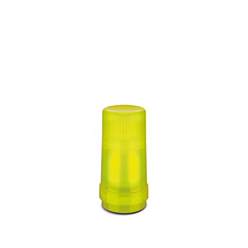 ROTPUNKT Isolierflasche 40 MAX 0,125 l | Schraubverschluss zum Ausgießen ohne Verschlussabnahme | BPA-frei - gesundes trinken | Warm + Kalthaltung | glossy canary von ROTPUNKT
