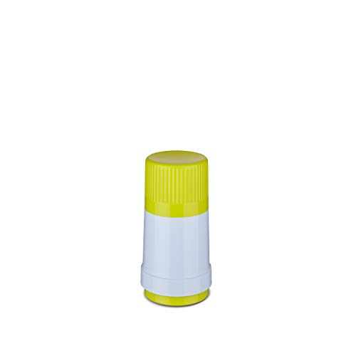 ROTPUNKT Isolierflasche 40 MAX Electric Edition 0,125 l | BPA-frei - gesundes Trinken | Made in Germany | Warm + Kalthaltung | Polar/Electric Summer Squash von ROTPUNKT