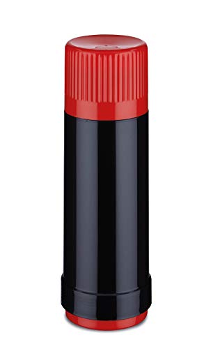 ROTPUNKT Isolierflasche 40 MAX Electric Edition 0,5 l | BPA-frei - gesundes Trinken | Made in Germany | Warm + Kalthaltung | Black/Electric Cardinal von ROTPUNKT