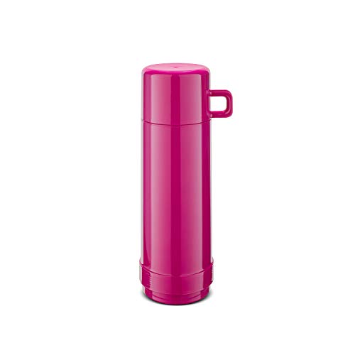 ROTPUNKT Isolierflasche 60 JESPER 0,75 l | Zweifunktions-Drehverschluss | BPA Frei- gesundes trinken | Made in Germany | Warm + Kalthaltung | Glaseinsatz | raspberry von ROTPUNKT