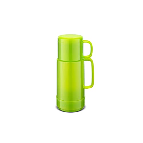 ROTPUNKT Isolierflasche 80 Andreas 0,25 l | Zweifunktions-Drehverschluss | BPA Frei- gesundes Trinken | Made in Germany | Warm + Kalthaltung | Glaseinsatz | Shiny pear von ROTPUNKT