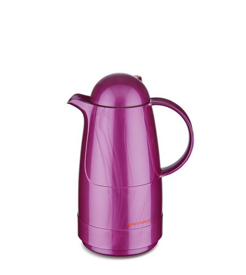 ROTPUNKT Isolierkanne 0,5 Liter 200 Glaseinsatz I hochwertig I langlebig I voller Geschmack, 0,5 l, (Kaffeekanne I Teekanne), Glaskolben aus doppelwandigem Rosalin-Glas von ROTPUNKT