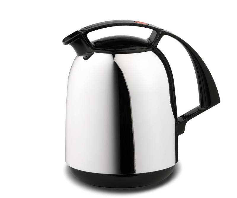 ROTPUNKT Isolierkanne 1,0 Liter 800 Glaseinsatz I hochwertig I langlebig I Thermoskanne, (Kaffeekanne I Teekanne), Glaskolben aus doppelwandigem Rosalin-Glas von ROTPUNKT