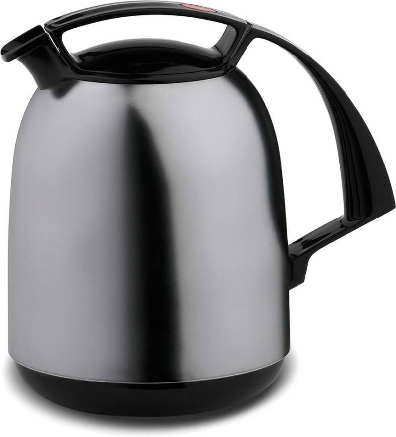 ROTPUNKT Isolierkanne 1,0 Liter 800 Glaseinsatz I hochwertig I langlebig I Thermoskanne, (Kaffeekanne I Teekanne), Glaskolben aus doppelwandigem Rosalin-Glas von ROTPUNKT