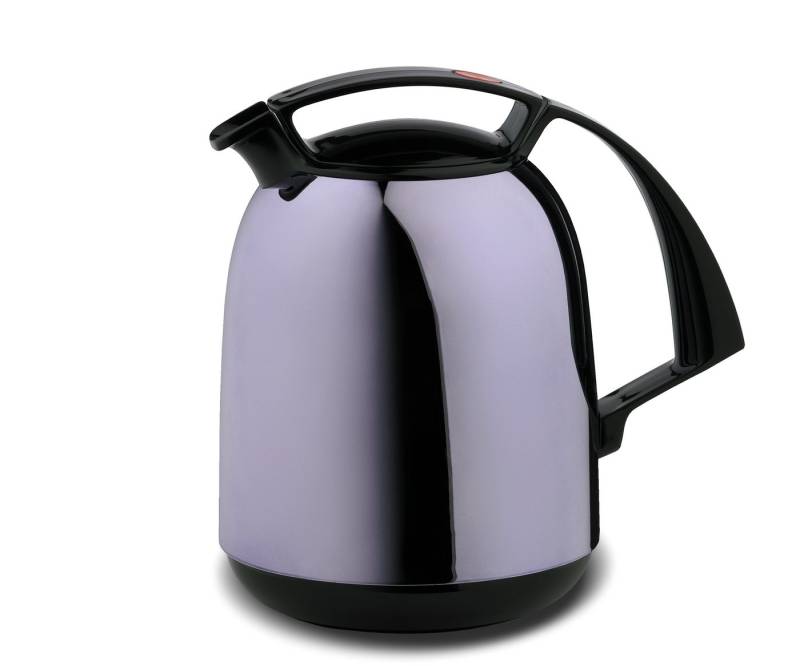 ROTPUNKT Isolierkanne 1,0 Liter 800 Glaseinsatz I hochwertig I langlebig I Thermoskanne, (Kaffeekanne I Teekanne), Glaskolben aus doppelwandigem Rosalin-Glas von ROTPUNKT
