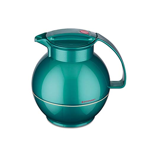 ROTPUNKT Isolierkanne 360 Sissy 1,0 l I langlebig I hochwertig langanhaltender Geschmack I Glaseinsatz I Kaffeekanne I Teekanne I Büro 24 Std heiß 36 Std kalt I Shiny Hummingbird ROTPUNKT Isolierkanne 360 Sissy 1,0 l I langlebig I hochwertig langanhaltender Geschmack I Glaseinsatz I Kaffeekanne I Teekanne I Büro 24 Std heiß 36 Std kalt I Shiny Hummingbird von ROTPUNKT