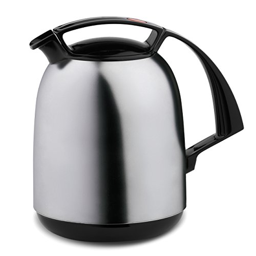 Rotpunkt Premium Kaffeekanne I Isolierkanne 1L Made in Germany I Kaffeekanne Thermo hält bis zu 24std heiß I 800 - silvermoon matt von ROTPUNKT