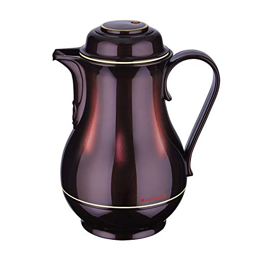 ROTPUNKT Isolierkanne 830 Christa 1,2 l | Zweifunktions-Drehverschluss | BPA-frei - gesundes Trinken | Made in Germany | Warm + Kalthaltung | Glaseinsatz | Black Cherry ROTPUNKT Isolierkanne 830 Christa 1,2 l | Zweifunktions-Drehverschluss | BPA-frei - gesundes Trinken | Made in Germany | Warm + Kalthaltung | Glaseinsatz | Black Cherry von ROTPUNKT
