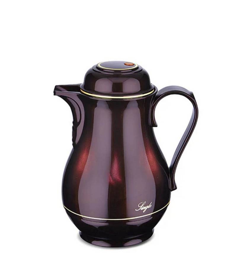 ROTPUNKT Isolierkanne Rotpunkt Isolierkanne 0.5L Black Cherry Lange Isolation BPA-frei, 0.5 l von ROTPUNKT