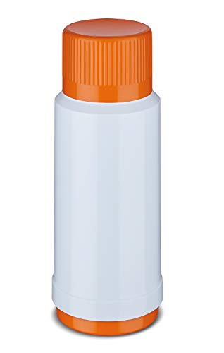 ROTPUNKT Isolierflasche 40 MAX Electric Edition 1,0 l | BPA-frei - gesundes trinken | Made in Germany | Warm + Kalthaltung | polar/electric clementine von ROTPUNKT