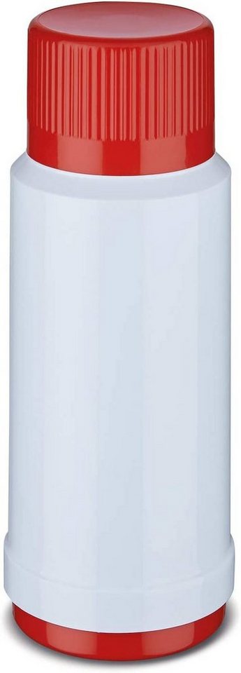 ROTPUNKT Thermoflasche Isolierflasche 1,0 ltr. I auslaufsicher I Glaseinsatz I BPA-Frei, 24 Std heiß 36 Std kalt I 40 polar/cardinal von ROTPUNKT