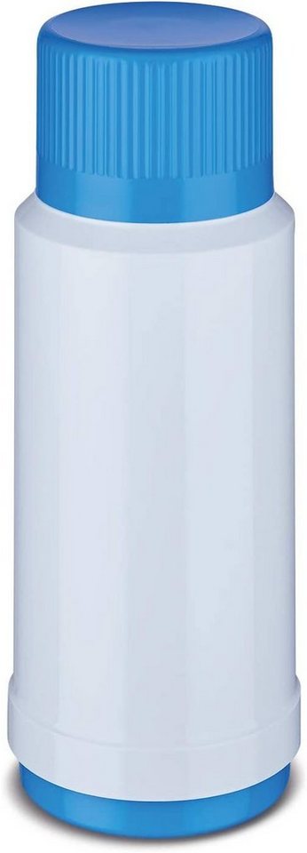 ROTPUNKT Thermoflasche Isolierflasche 1,0 ltr. I auslaufsicher I Glaseinsatz I BPA-Frei, 24 Std heiß 36 Std kalt I 40 polar/kingfisher von ROTPUNKT