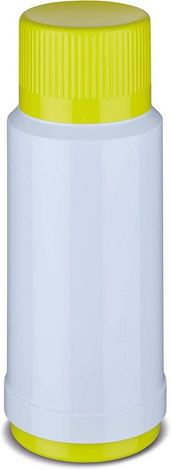 ROTPUNKT Thermoflasche Isolierflasche 1,0 ltr. I auslaufsicher I Glaseinsatz I BPA-Frei, 24 Std heiß 36 Std kalt I 40 polar/summersquash von ROTPUNKT