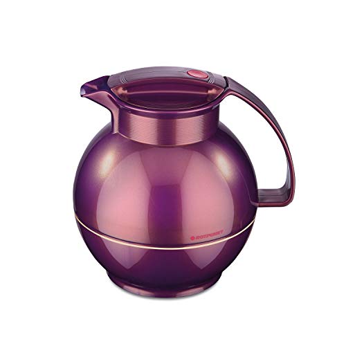 Rotpunkt Isolierkanne 1 Liter, Shiny Amethyst, Kunststoff, Lila, 17 x 17 x 19.7 cm von ROTPUNKT