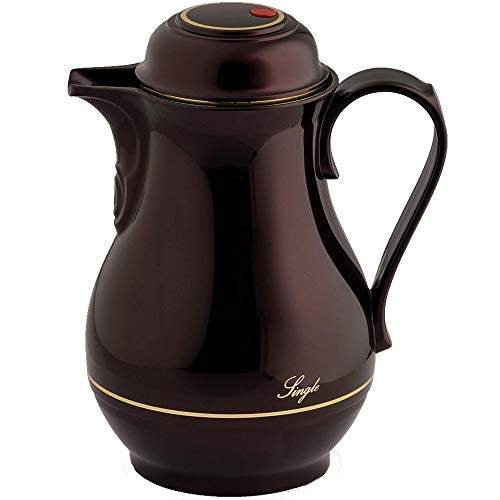 Rotpunkt Isolierkanne Nr.530 0,5l in schwarz-rot, Kunststoff, 20 x 10 x 10 cm von ROTPUNKT