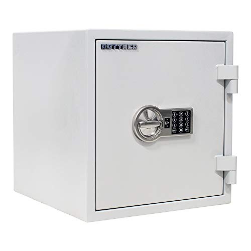Rottner Fire Safe 40 Dokumententresor S2 Elektronikschloss Aufbohrschutz Notbestromung 30 minütiger Feuerschutz 1 verstellbarer Fachboden Wertschutzschrank inkl. Befestigungsmaterial von ROTTNER TRESOR