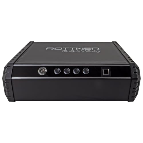 Rottner Pistolenkassette Schutzbox Kevin XL Fingerprintschloss von ROTTNER TRESOR