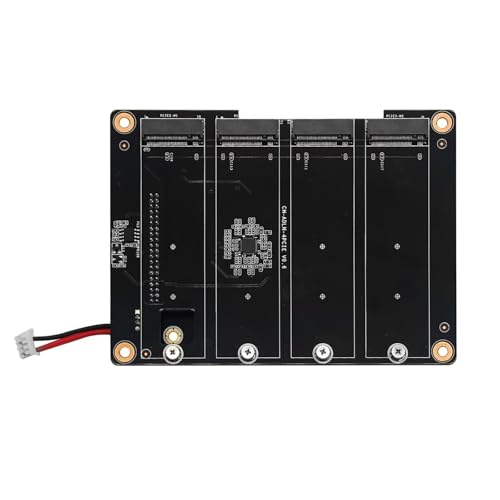 ROUAFWIT 1 to 4 x M.2 2280 NVMe Adapter Board for Firewall N150 N355 4 LAN ROUAFWIT 1 to 4 x M.2 2280 NVMe Adapter Board for Firewall N150 N355 4 LAN von ROUAFWIT