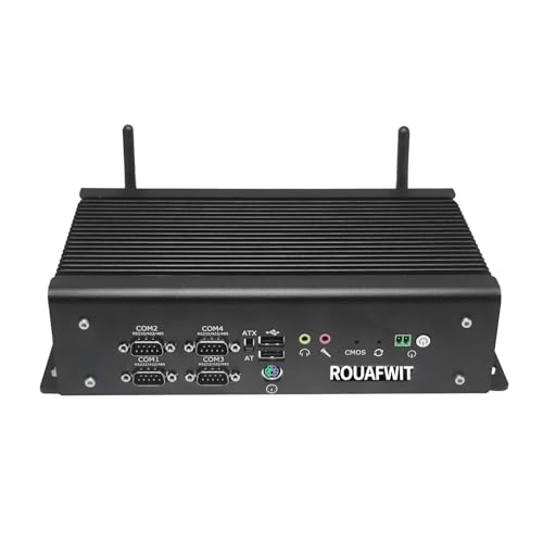 ROUAFWIT Industrial Mini Computer Core i5-7287U Fanless Lüfterloser Industrial PC i5, DDR4 0GB RAM 0GB SSD, Barebone, Dual LAN, HD, VGA, RS232/485 COM, 4USB3.0, 9-36V, GPIO ROUAFWIT Industrial Mini Computer Core i5-7287U Fanless Lüfterloser Industrial PC i5, DDR4 0GB RAM 0GB SSD, Barebone, Dual LAN, HD, VGA, RS232/485 COM, 4USB3.0, 9-36V, GPIO von ROUAFWIT