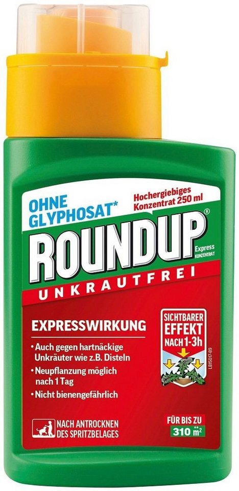 ROUNDUP Bio-Erde Roundup Express Unkrautfrei Konzentrat 250 ml von ROUNDUP