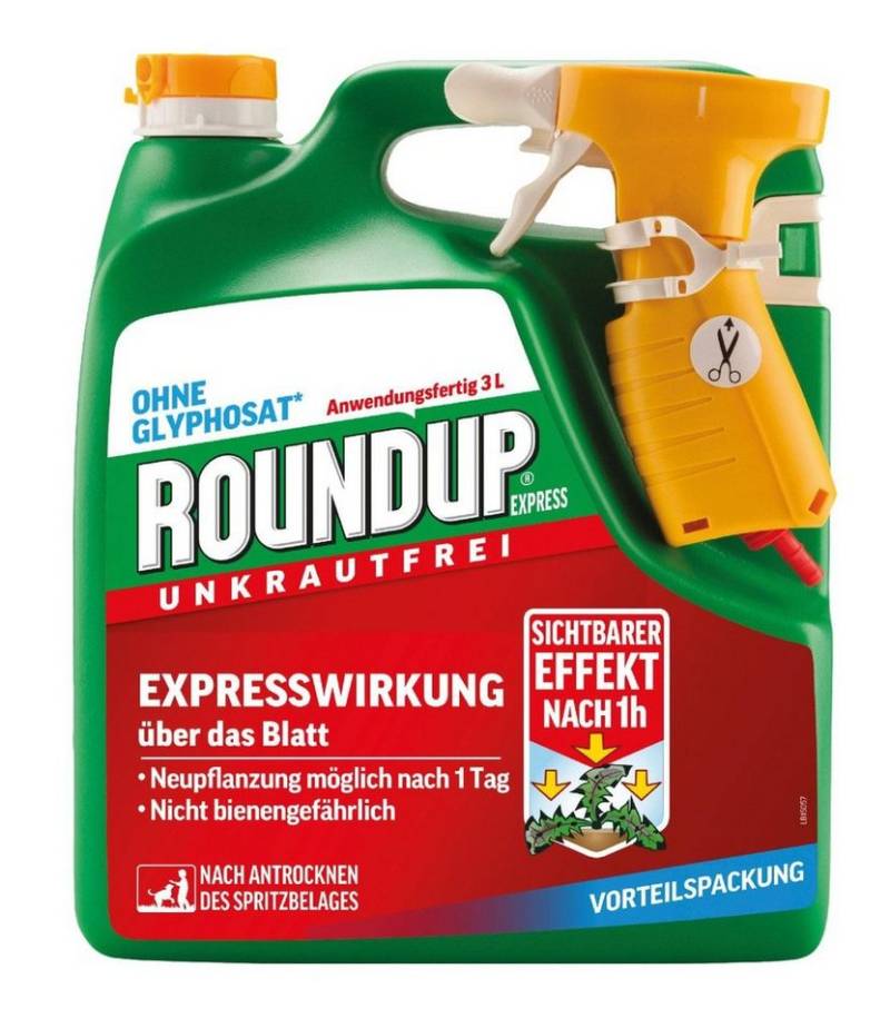 ROUNDUP Unkrautbekämpfungsmittel Roundup Express Sprühsystem - 3 Liter von ROUNDUP