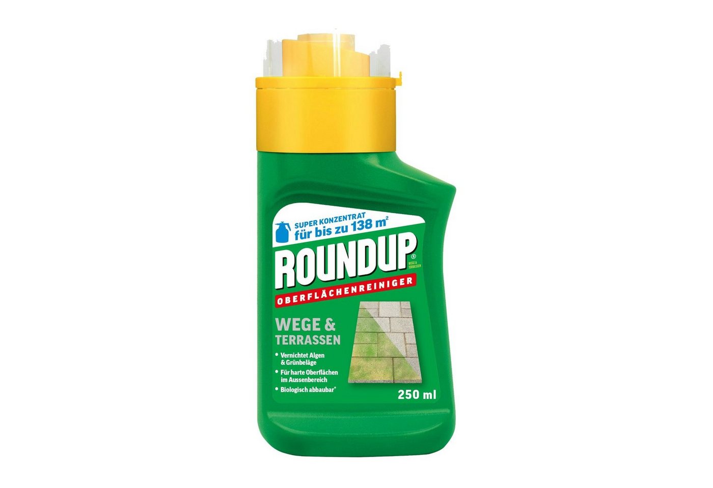 ROUNDUP Unkrautbekämpfungsmittel Wege & Terrassen Konzentrat - 250 ml von ROUNDUP