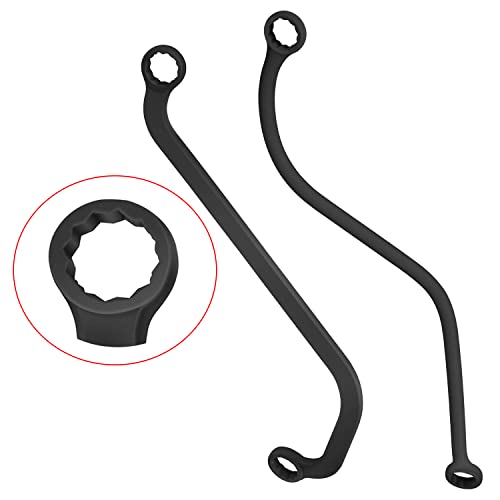 6087 Einspritzpumpenschlüssel-Set für 1996–1999 GM volle Größe 2WD/4WD LKWs, Vans und Vorstädte für 6,5 l Dieselmotoren, lockert die Einspritzpumpe festziehen (2 Stück) von ROUTEKING