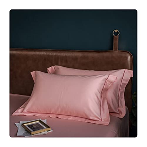 ROUZIHU Silk Pillowcase Cover 48cmx74cm Solid Color Natural Silk Pillow Case Bedding Pillow Cover Easy to Clean(Style A) von ROUZIHU