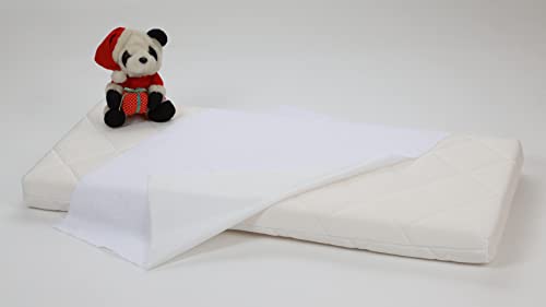 ROVESI Träger aus Baumwolle, wasserdicht, waschbar, flauschig (50 x 70 cm, 1 Stück) von ROVESI