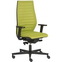 ROVO CHAIR Bürostuhl Rovo R12, 6060 S5 3-14 Stoff grün, Gestell schwarz von ROVO CHAIR