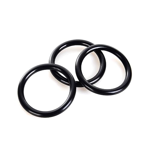100 Stück Gummiring, schwarzer NBR-Dichtungs-O-Ring, Außendurchmesser 7–20mm, Dicke 2,5mm, Dichtungsring, 9x4x2.5mm von ROWCES