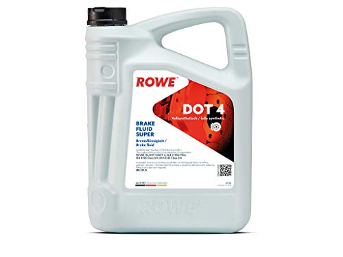 ROWE Bremsflüssigkeit HIGH TEC BRAKE FLUID SUPER DOT 4 - 5L 5 Liter ROWE Bremsflüssigkeit HIGH TEC BRAKE FLUID SUPER DOT 4 - 5L 5 Liter von ROWE