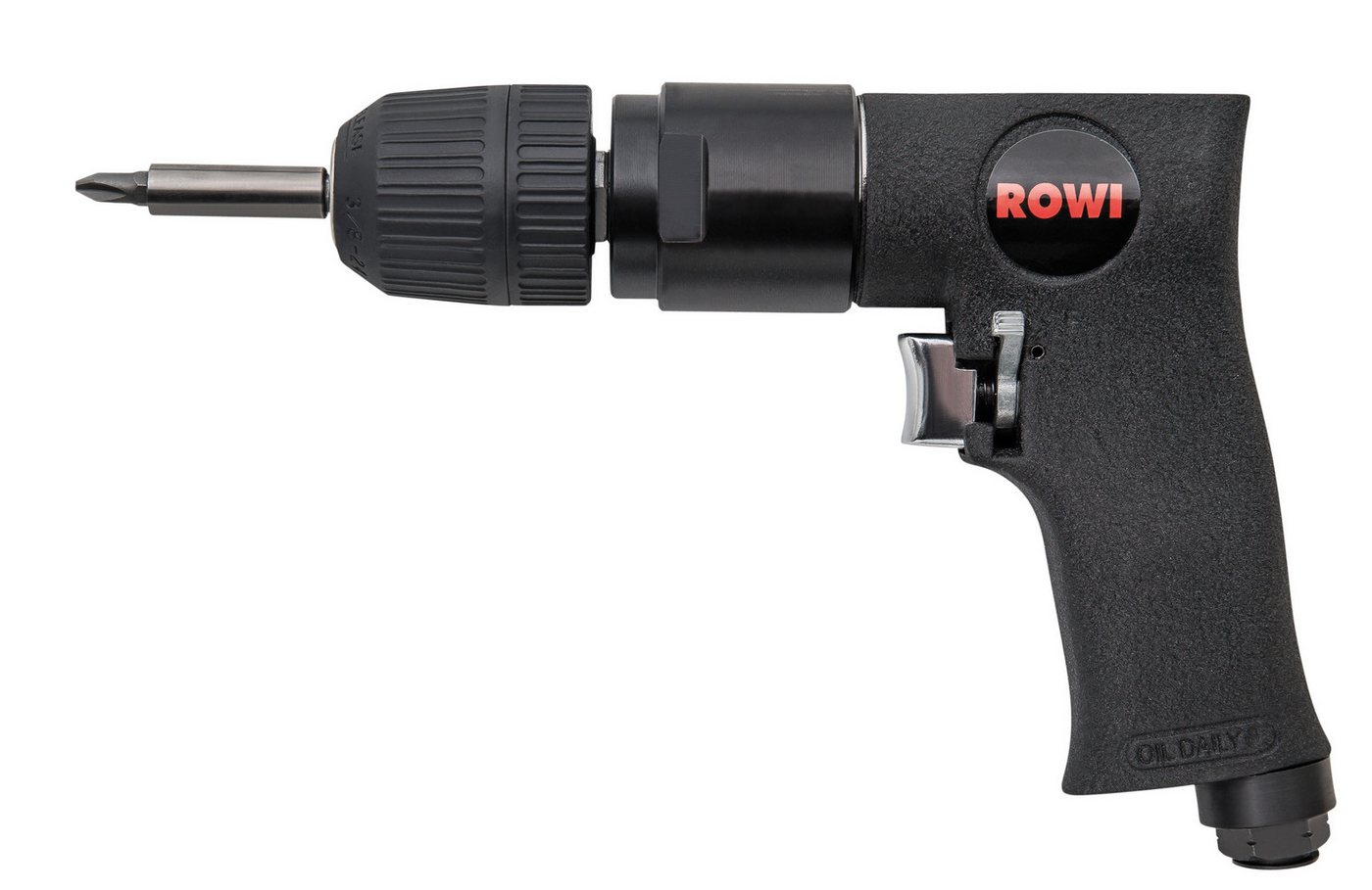 ROWI Druckluftwerkzeug Bohrmaschinen-Set - DBM 20/1 Set, (20-tlg) von ROWI