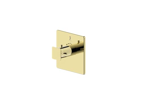 Maja Prinzessin von Hohenzollern 3551087RB Urban Loft Fertigset für UP-Brausethermostat, Gold von Maja Prinzessin von Hohenzollern