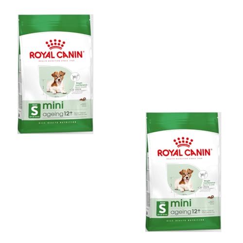 Royal Canin Mini Ageing 12 + | Doppelpack | 2 x 800 g | Alleinfuttermittel für kleine Hunde bis 10 kg | Ab dem 12. Lebensjahr | Kann die Nierengesundheit unterstützen Royal Canin Mini Ageing 12 + | Doppelpack | 2 x 800 g | Alleinfuttermittel für kleine Hunde bis 10 kg | Ab dem 12. Lebensjahr | Kann die Nierengesundheit unterstützen von ROYAL CANIN