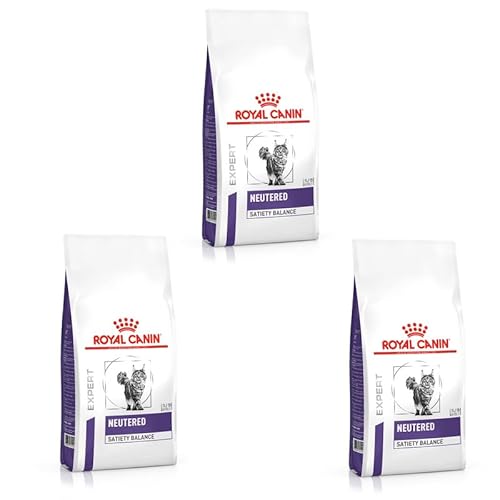 Royal Canin NEUTERED Satiety Balance für Katzen | 3er Pack | 3 x 400 g | Alleinfuttermittel für kastrierte ausgewachsene Katzen | kann den Erhalt des Idealgewichts unterstützen von ROYAL CANIN