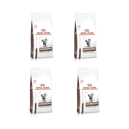 ROYAL CANIN Veterinary Gastrointestinal Moderate Calorie | 4er Pack | 4 x 400 g | Trockenfutter für Katzen | Kann unterstützend helfen bei gastrointestinalen Erkrankungen bei Katzen ROYAL CANIN Veterinary Gastrointestinal Moderate Calorie | 4er Pack | 4 x 400 g | Trockenfutter für Katzen | Kann unterstützend helfen bei gastrointestinalen Erkrankungen bei Katzen von ROYAL CANIN