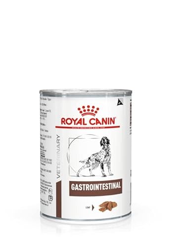 Royal Canin Veterinary Gastrointestinal Mousse | 12 x 400 g | Diät-Alleinfuttermittel für ausgewachsene Hunde | Zur Unterstützung bei akuten Resorptionsstörungen des Darms von ROYAL CANIN