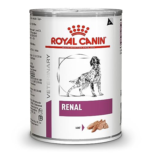 Royal Canin Veterinary Renal Mousse | 12 x 410 g | Diät-Alleinfuttermittel für ausgewachsene Hunde | Zur Unterstützung der Nierenfunktion bei chronischer Niereninsuffizienz Royal Canin Veterinary Renal Mousse | 12 x 410 g | Diät-Alleinfuttermittel für ausgewachsene Hunde | Zur Unterstützung der Nierenfunktion bei chronischer Niereninsuffizienz von ROYAL CANIN