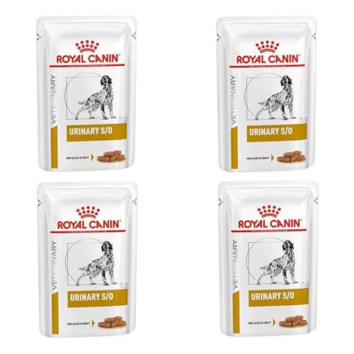 ROYAL CANIN Veterinary Urinary s/o Canine für Hunde | 4er Pack | 4 x 12 x 100 g | Feuchtnahrung für Hunde | Feine Stückchen in Soße | Zur Unterstütztung der Auflösung von Struvitsteinen ROYAL CANIN Veterinary Urinary s/o Canine für Hunde | 4er Pack | 4 x 12 x 100 g | Feuchtnahrung für Hunde | Feine Stückchen in Soße | Zur Unterstütztung der Auflösung von Struvitsteinen von ROYAL CANIN