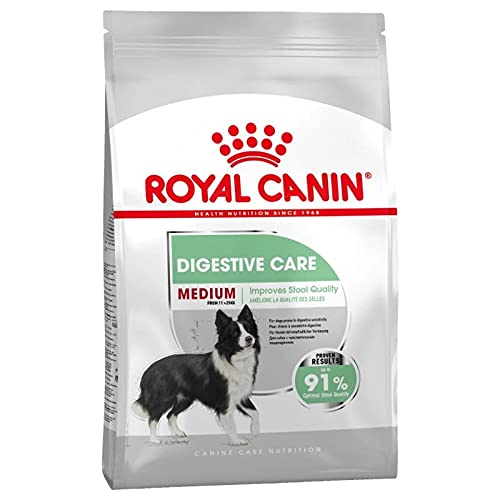 Royal Canin CCN Digestive Care Medium | 3kg | Alleinfuttermittel für Hunde | Für ausgewachsene und ältere mittelgroße Hunde (11 bis 25 kg) mit empfindlicher Verdauung | Trockenfutter von ROYAL CANIN